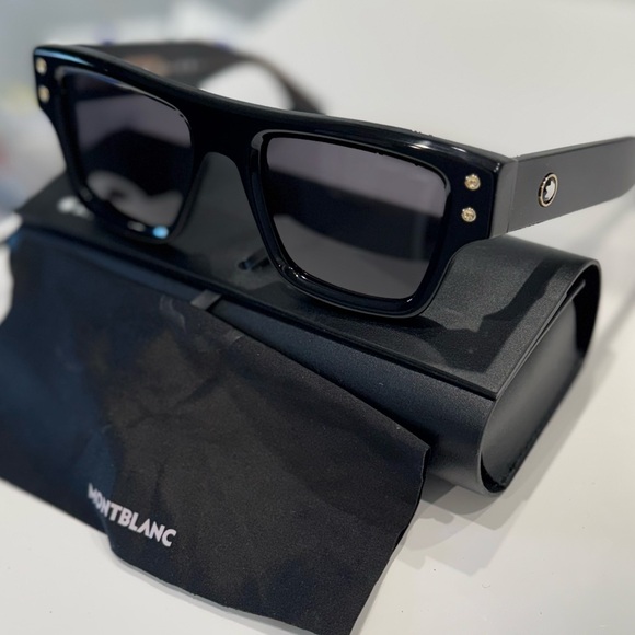 Montblanc Classic Black Sunglasses